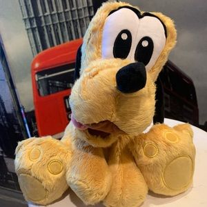 pluto big feet plush